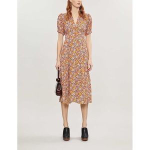 FAITHFULL THE BRAND Meadows Midi Dress